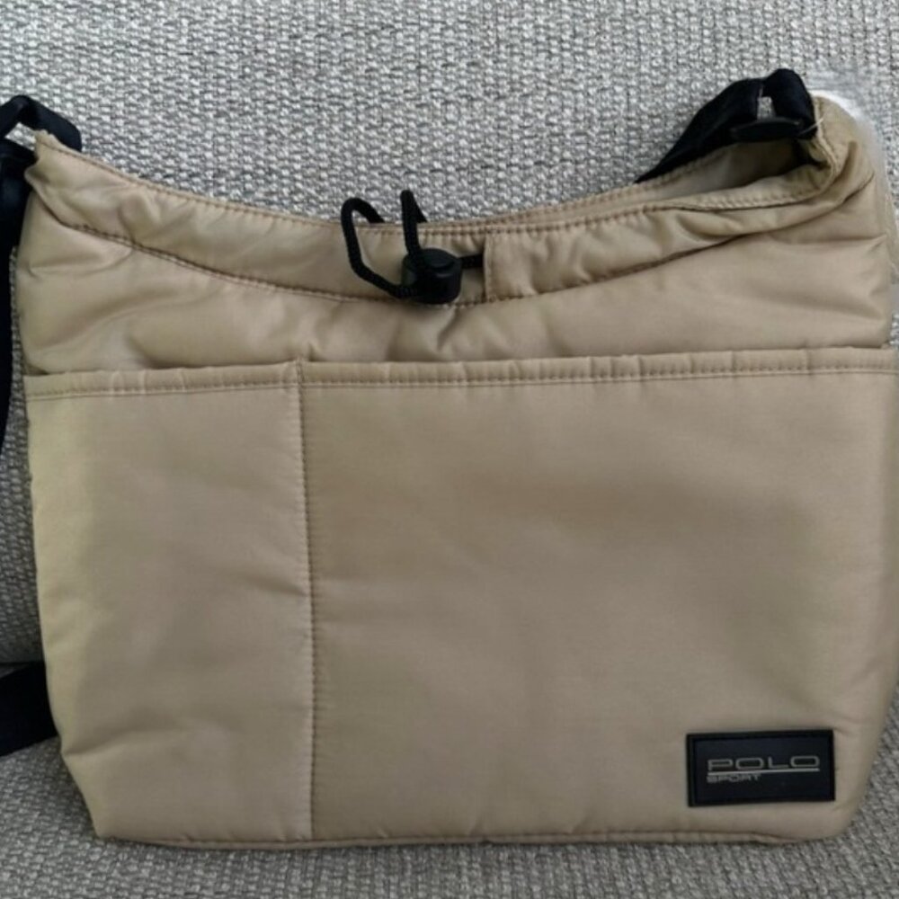 Polo Sport by Ralph Lauren Tan Messenger Bag